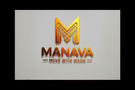 Manava logo with geometric design and tagline 'Move with Mana' on a white background